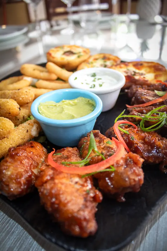Mixed grill sharing platter at Gill's Restaurant Gibraltar
