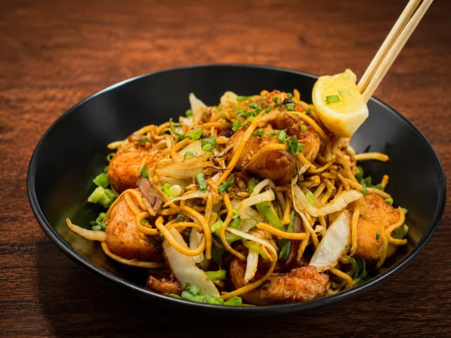 Chicken Noodles at Gill's Restaurant