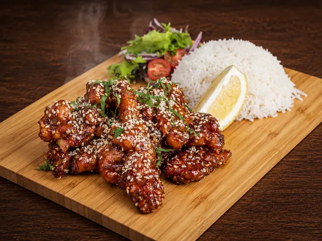 Chicken Sesame at Gill's Restaurant